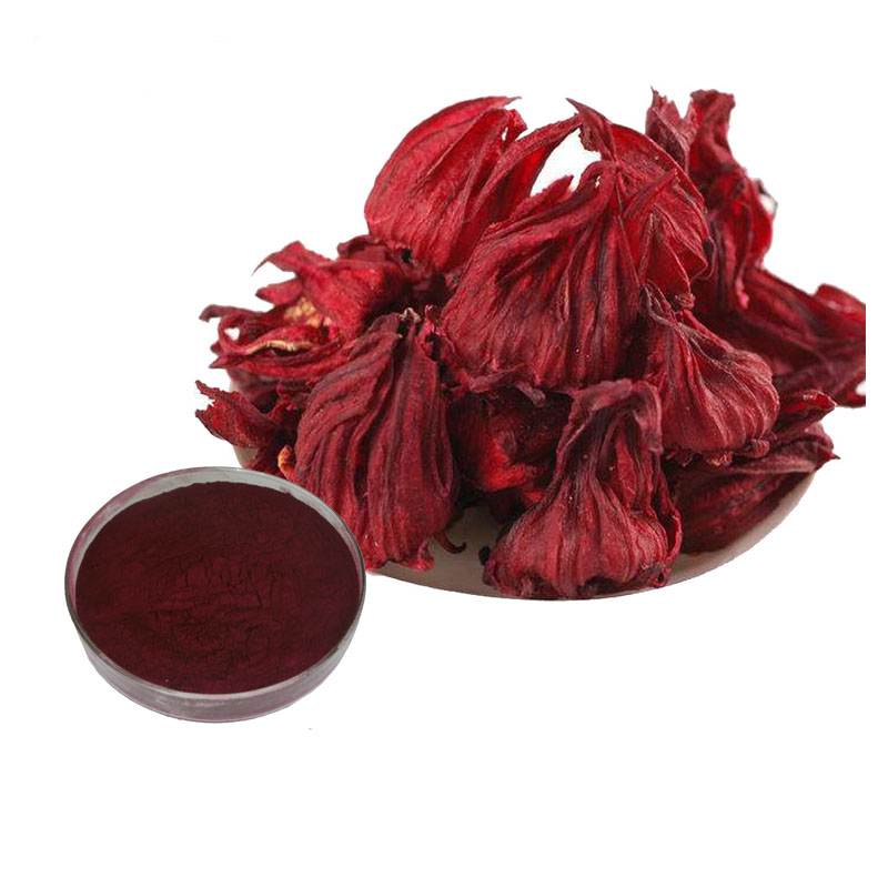 Roselle Extract Powder Hibiscus Sabdariffa L. Extract Powder Antocianidinas 5% UV 